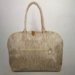 Sseko Dome Satchel in Mixed Metalic
